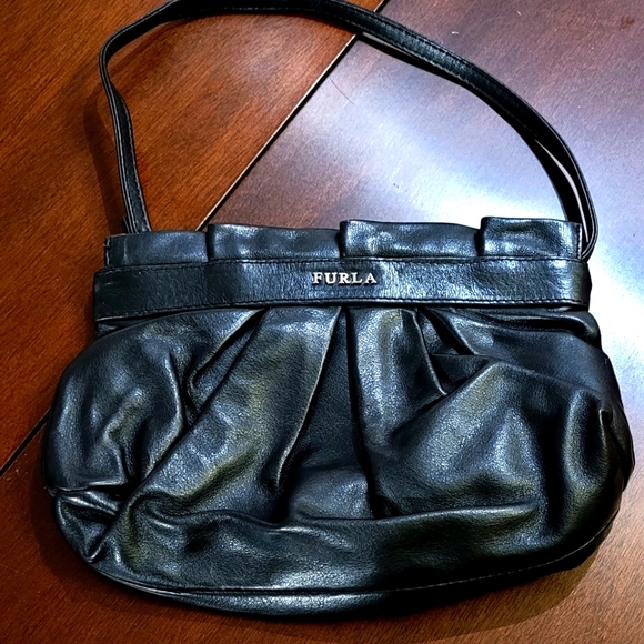 Small black leather purse - FURLA - Picture 1 of 3